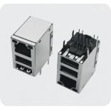 KCL123 RJ45+双层USB